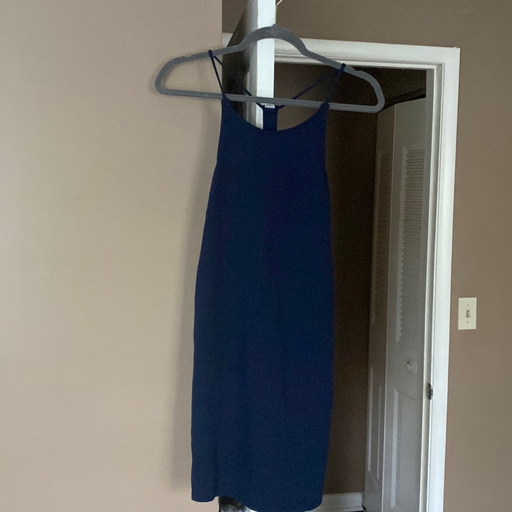 Pretty Dark Blue Dress